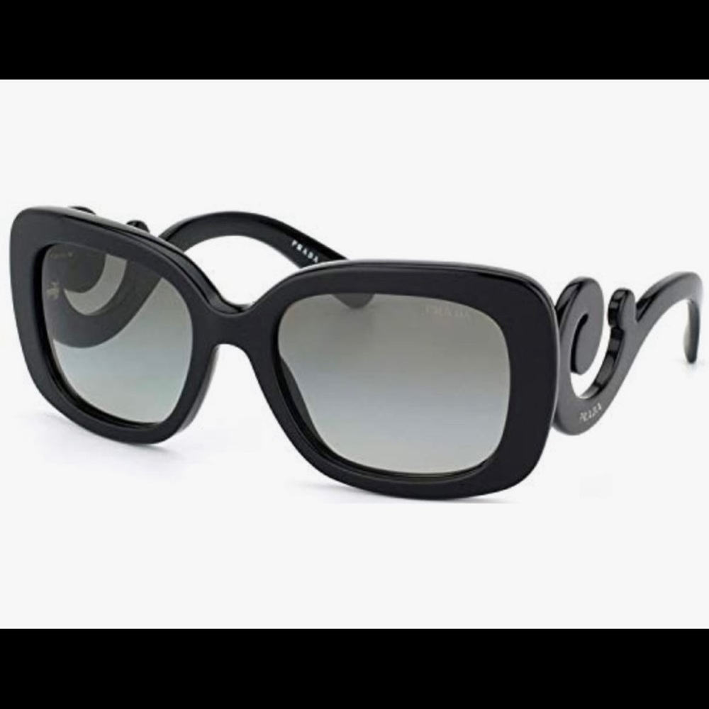 🌟 PRICE DROP TODAY ONLY 🌟 PRADA - AUTHENTIC PR270 Baroque Swirl Black